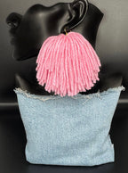 Pom Pom Earrings