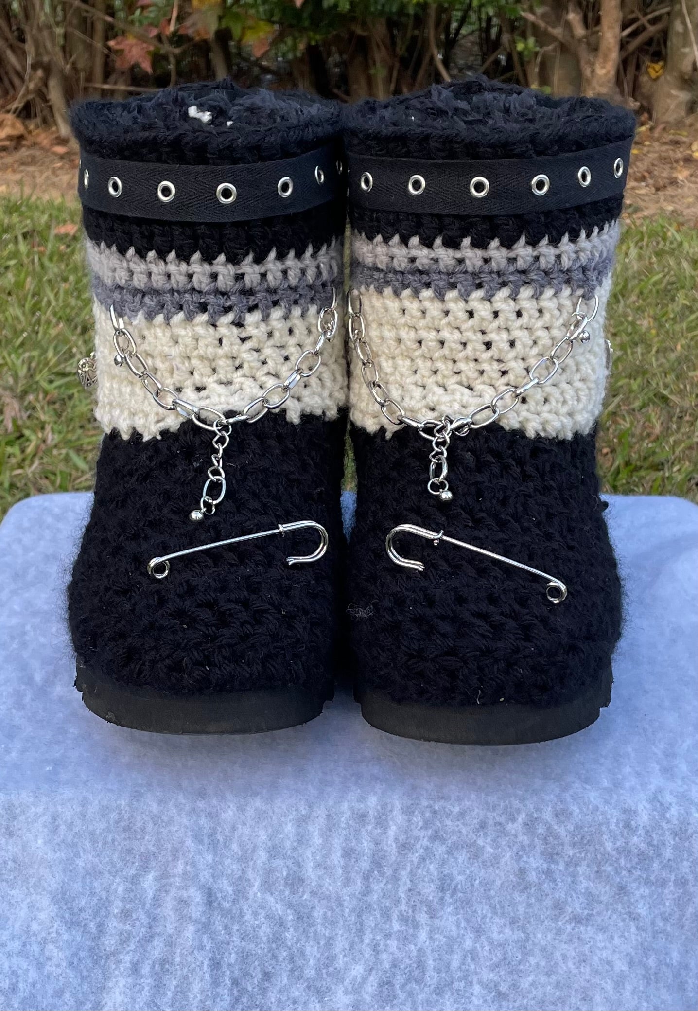 Knitted Ankle Boots
