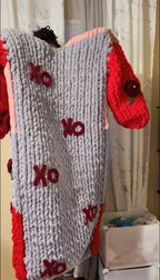 Hugs and Kisses Chunky Knit Duster